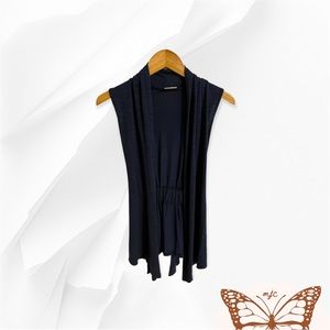 Pretty Good Sweater Vest with Tie at Waist Size OS